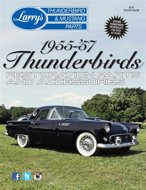 larry's thunderbird & mustang|1955 57 ford thunderbird parts.